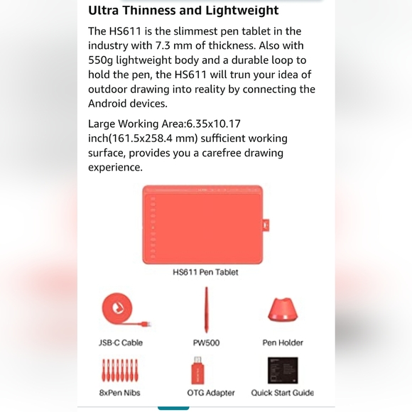 Huion Drawing Tablet - Picture 8 of 15